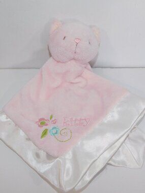 Douglas Pink Kitty Cat Kitten Security Blanket Baby Lovey Nunu Soother Comforter